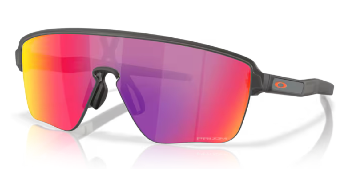 Oakley Corridor SQ- Matte Grey Smoke Prizm Road - biket.co.za