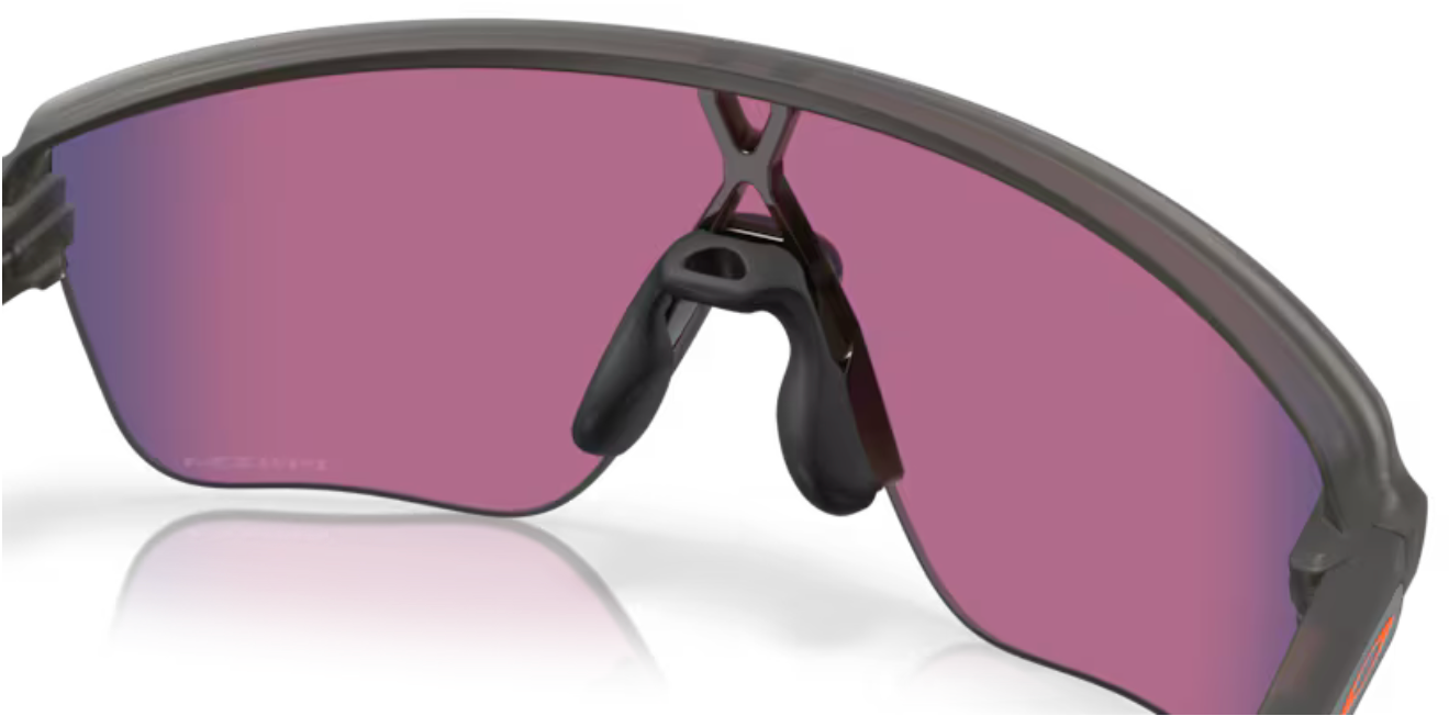 Oakley Corridor SQ- Matte Grey Smoke Prizm Road - biket.co.za