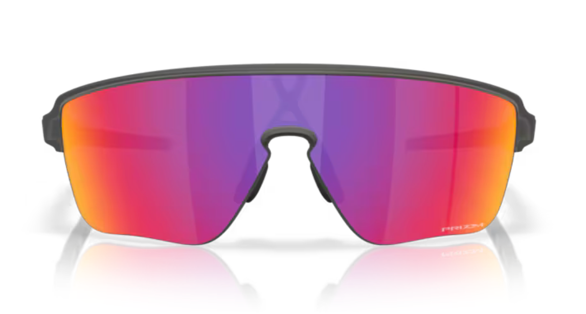 Oakley Corridor SQ- Matte Grey Smoke Prizm Road - biket.co.za
