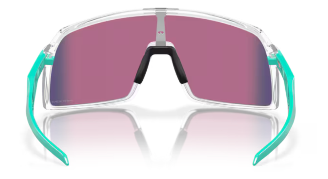 Oakley Sutro- Clear/ Celeste Prizm Road - biket.co.za