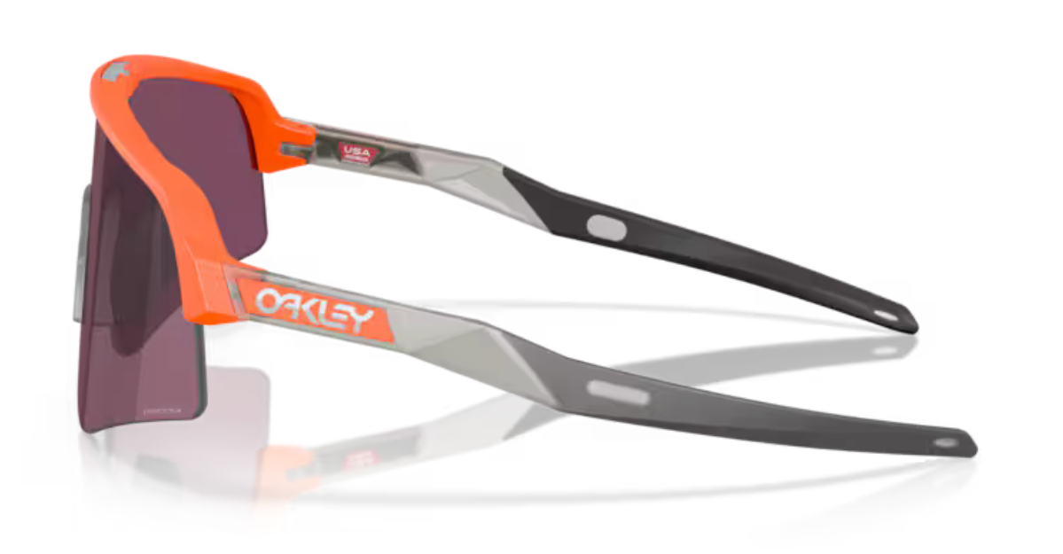Oakley Sutro Lite Sweep- Matte Neon Orange/ Matte Grey Prizm Road Black - biket.co.za