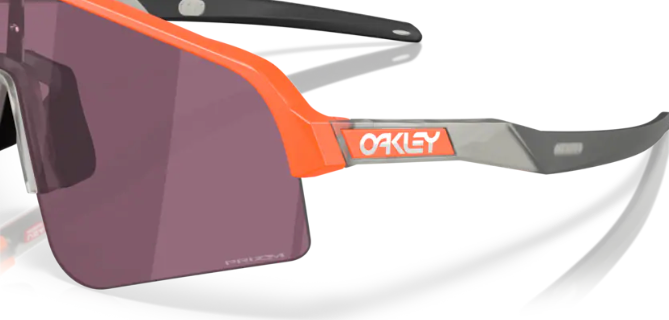 Oakley Sutro Lite Sweep- Matte Neon Orange/ Matte Grey Prizm Road Black - biket.co.za