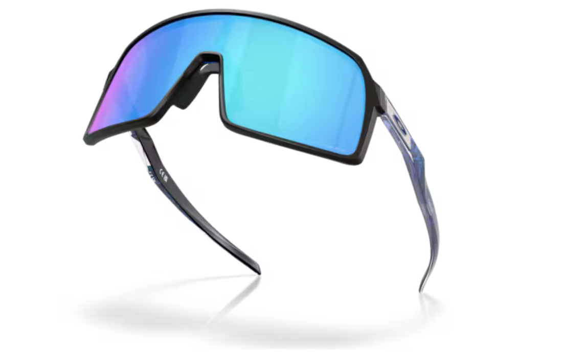 Oakley Sutro- Matte Black/Crystal Blue Prizm Sapphire - biket.co.za