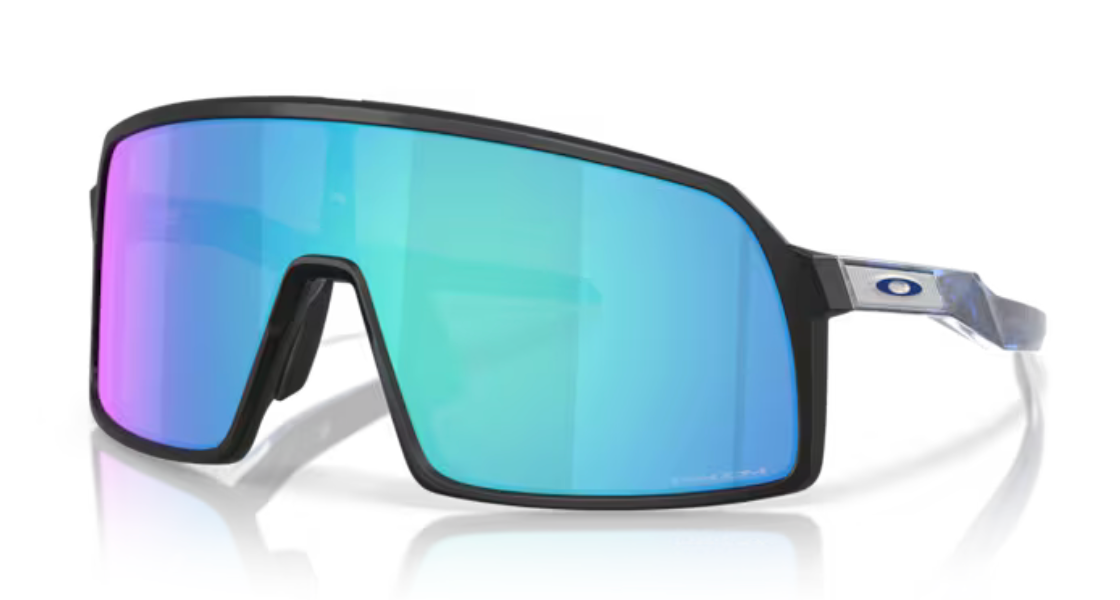 Oakley Sutro S- Matte Black/ Crystal Blue Prizm Sapphire - biket.co.za