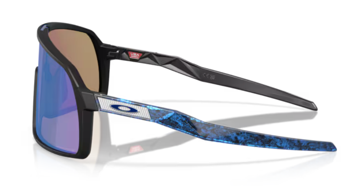 Oakley Sutro S- Matte Black/ Crystal Blue Prizm Sapphire - biket.co.za