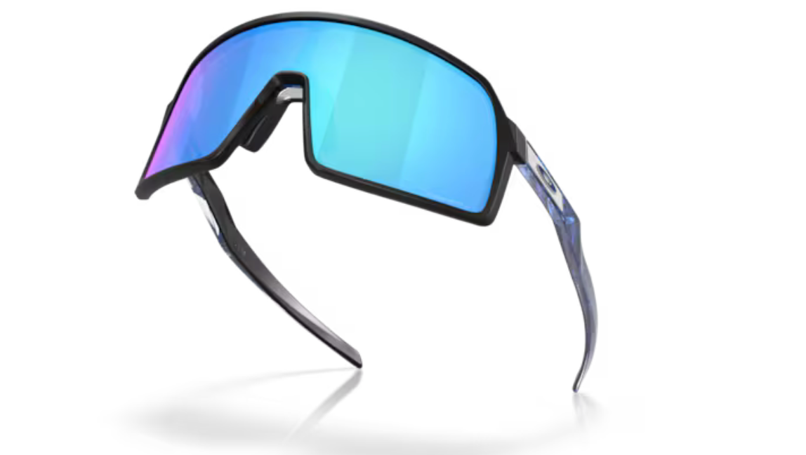 Oakley Sutro S- Matte Black/ Crystal Blue Prizm Sapphire - biket.co.za