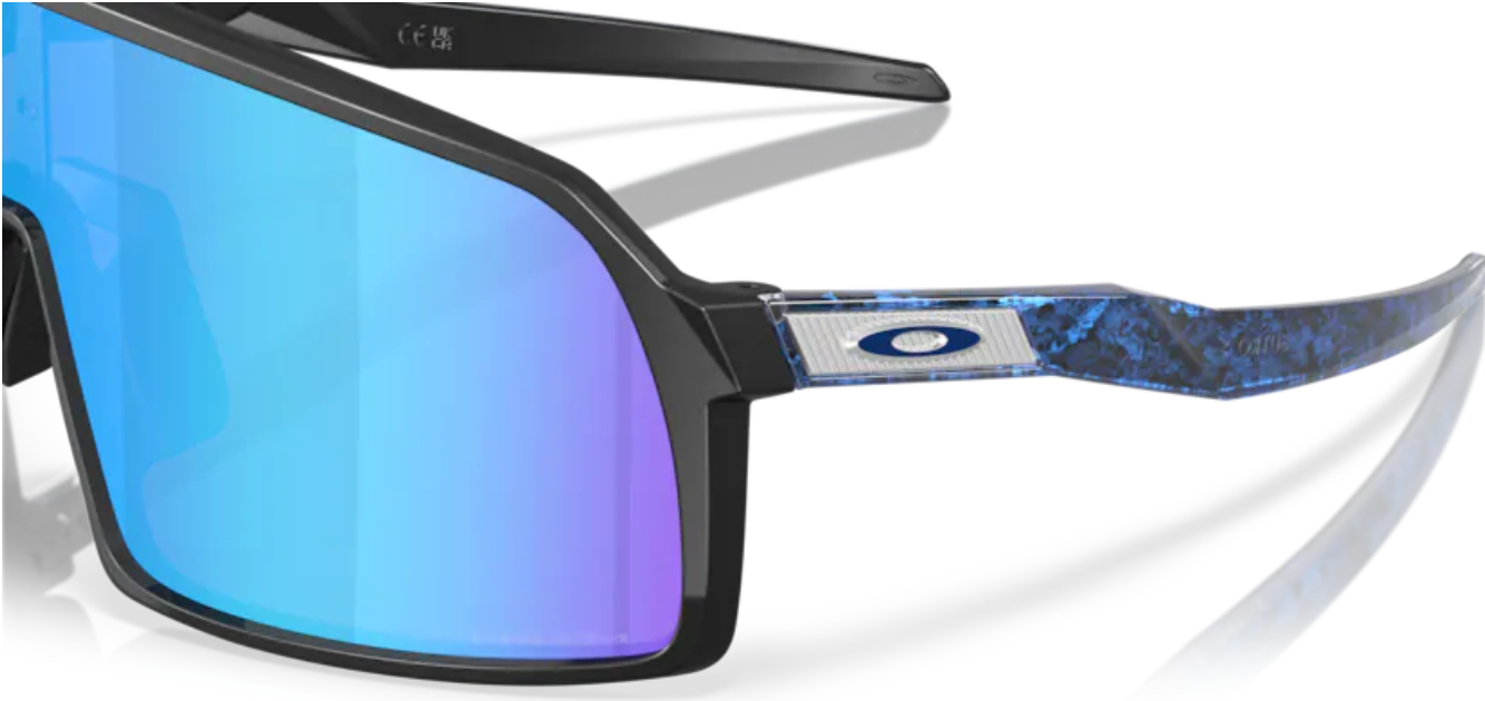 Oakley Sutro S- Matte Black/ Crystal Blue Prizm Sapphire - biket.co.za