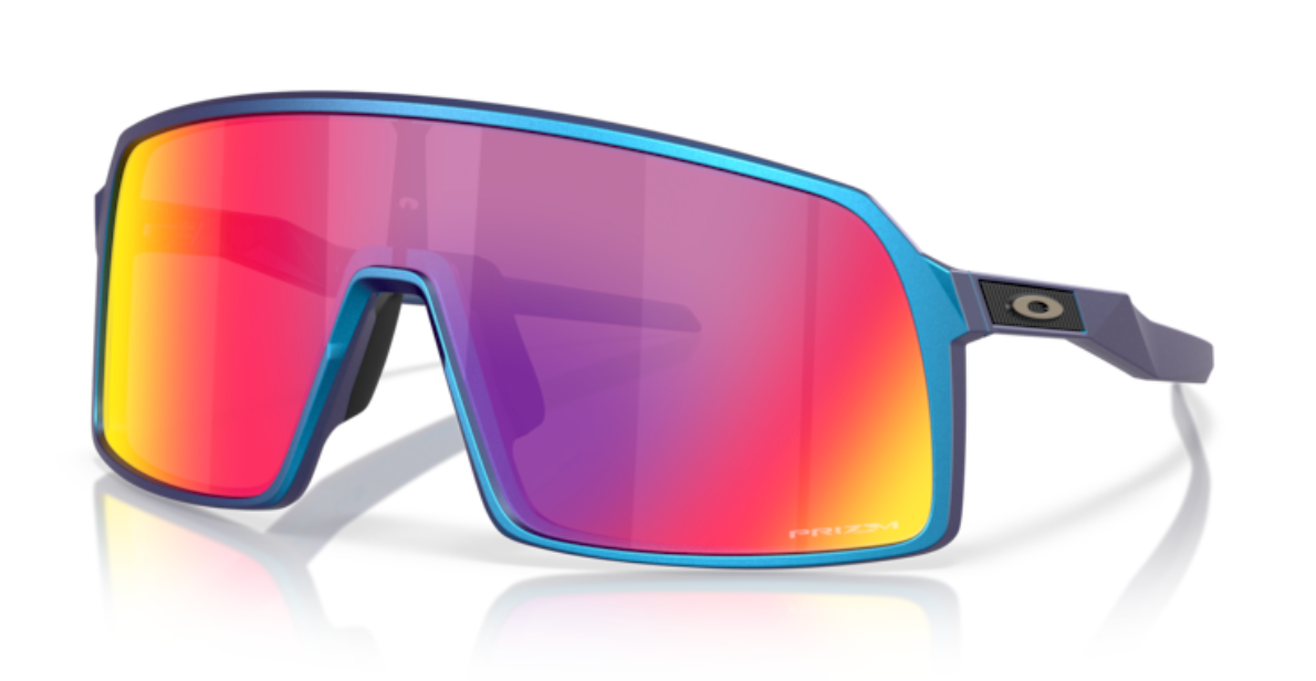 Oakley Sutro- Matte Cyan/ Colourshift Prizm Road - biket.co.za