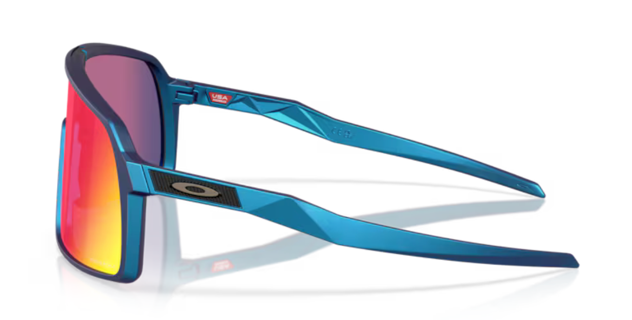 Oakley Sutro- Matte Cyan/ Colourshift Prizm Road - biket.co.za
