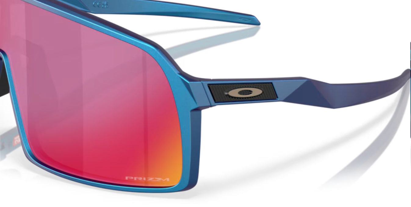 Oakley Sutro- Matte Cyan/ Colourshift Prizm Road - biket.co.za
