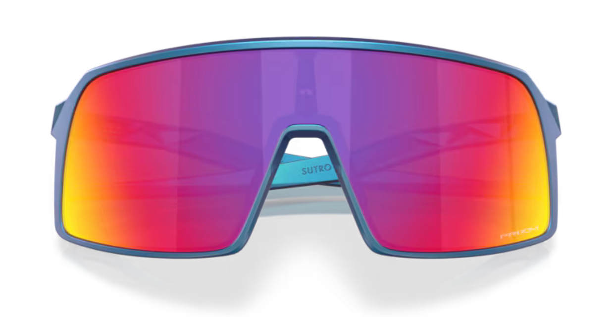 Oakley Sutro- Matte Cyan/ Colourshift Prizm Road - biket.co.za