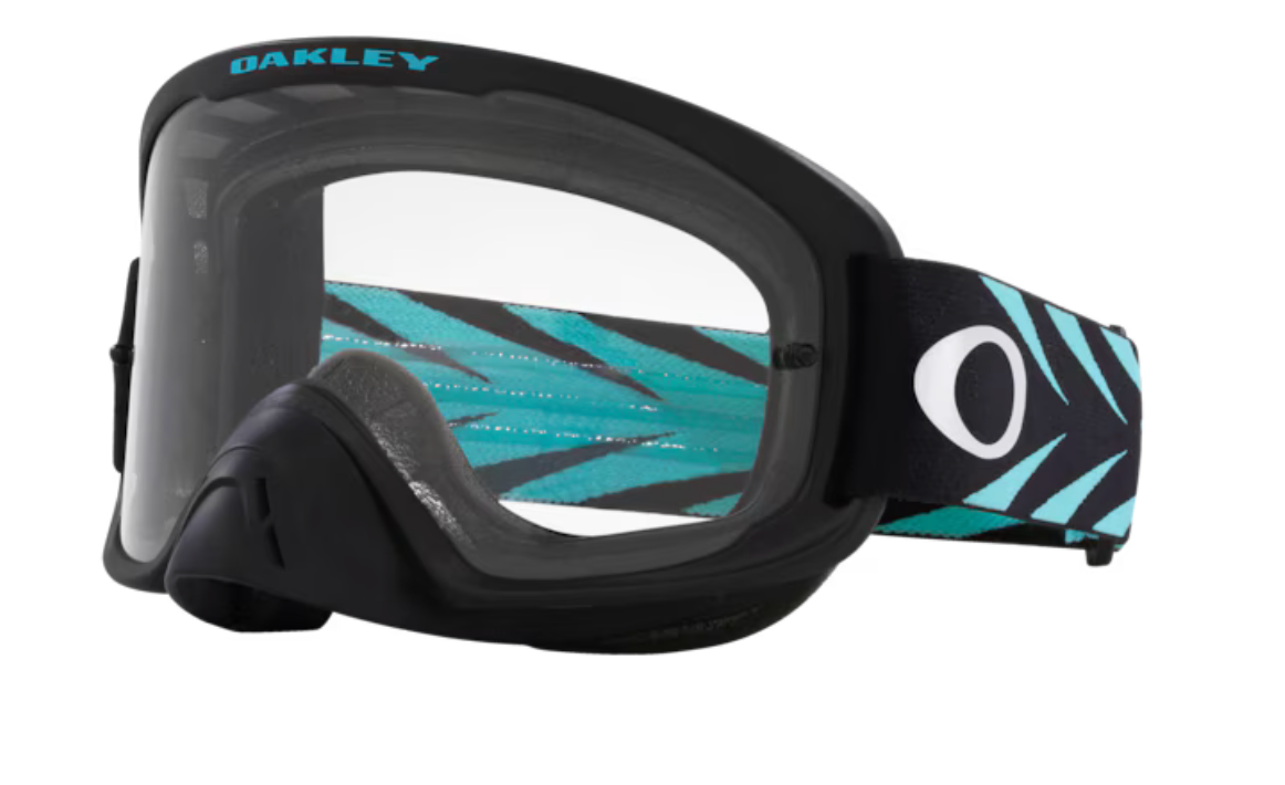 Oakley O frame 2.0 pro mx Goggle- Black Bullet Clear - biket.co.za