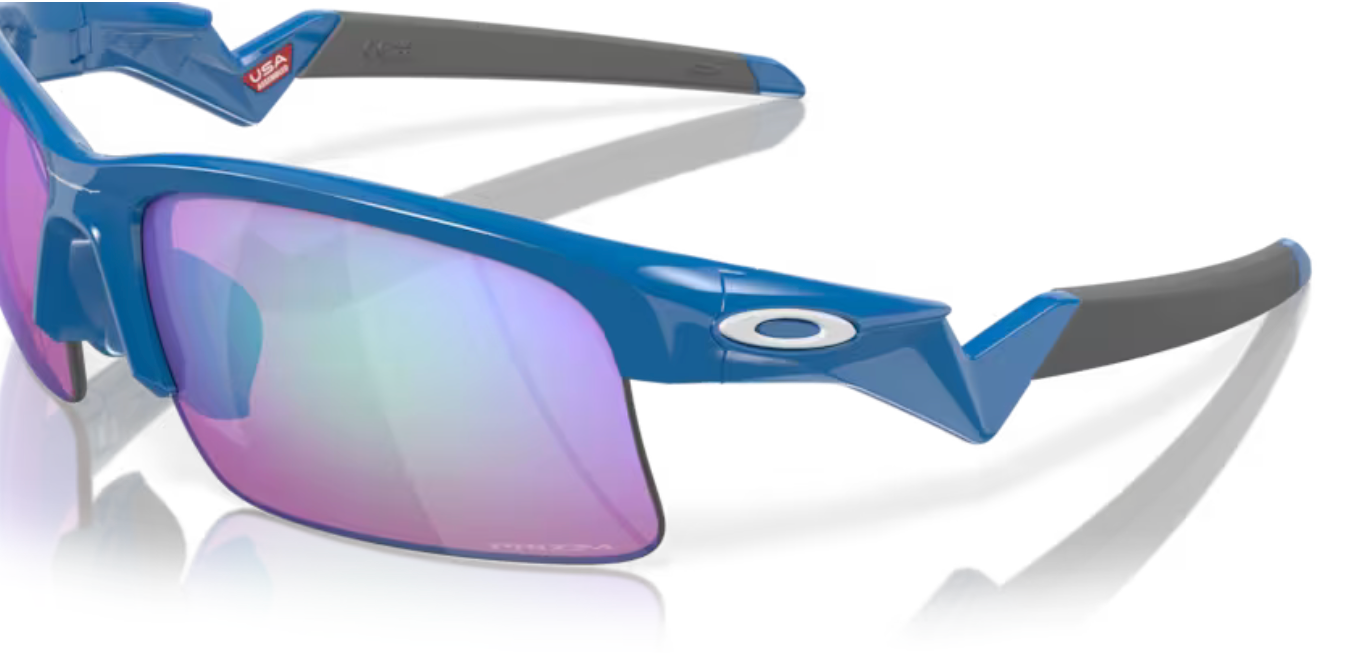Oakley Capacitor- Polished Sapphire Prizm Golf - biket.co.za