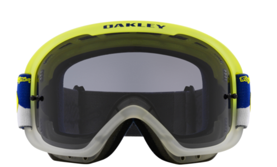 Oakley O frame 2.0 pro mtb- Troy lee designs blue wings - biket.co.za