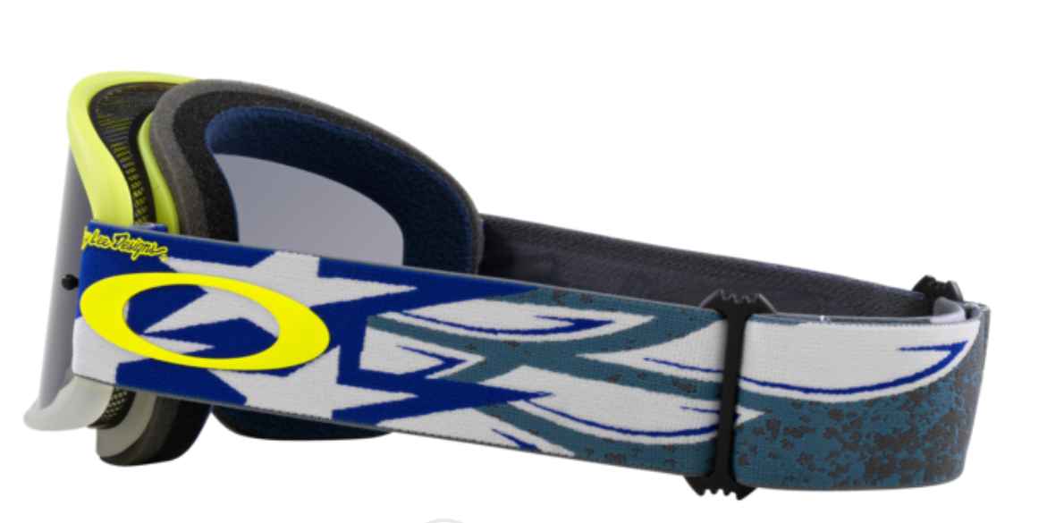 Oakley O frame 2.0 pro mtb- Troy lee designs blue wings - biket.co.za