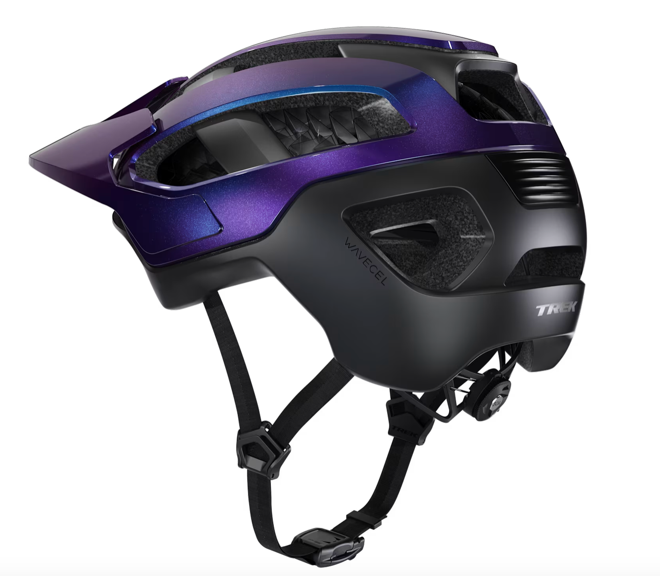 Trek Rally WaveCel Mountain Bike Helmet- Purple Flip/ Black - biket.co.za