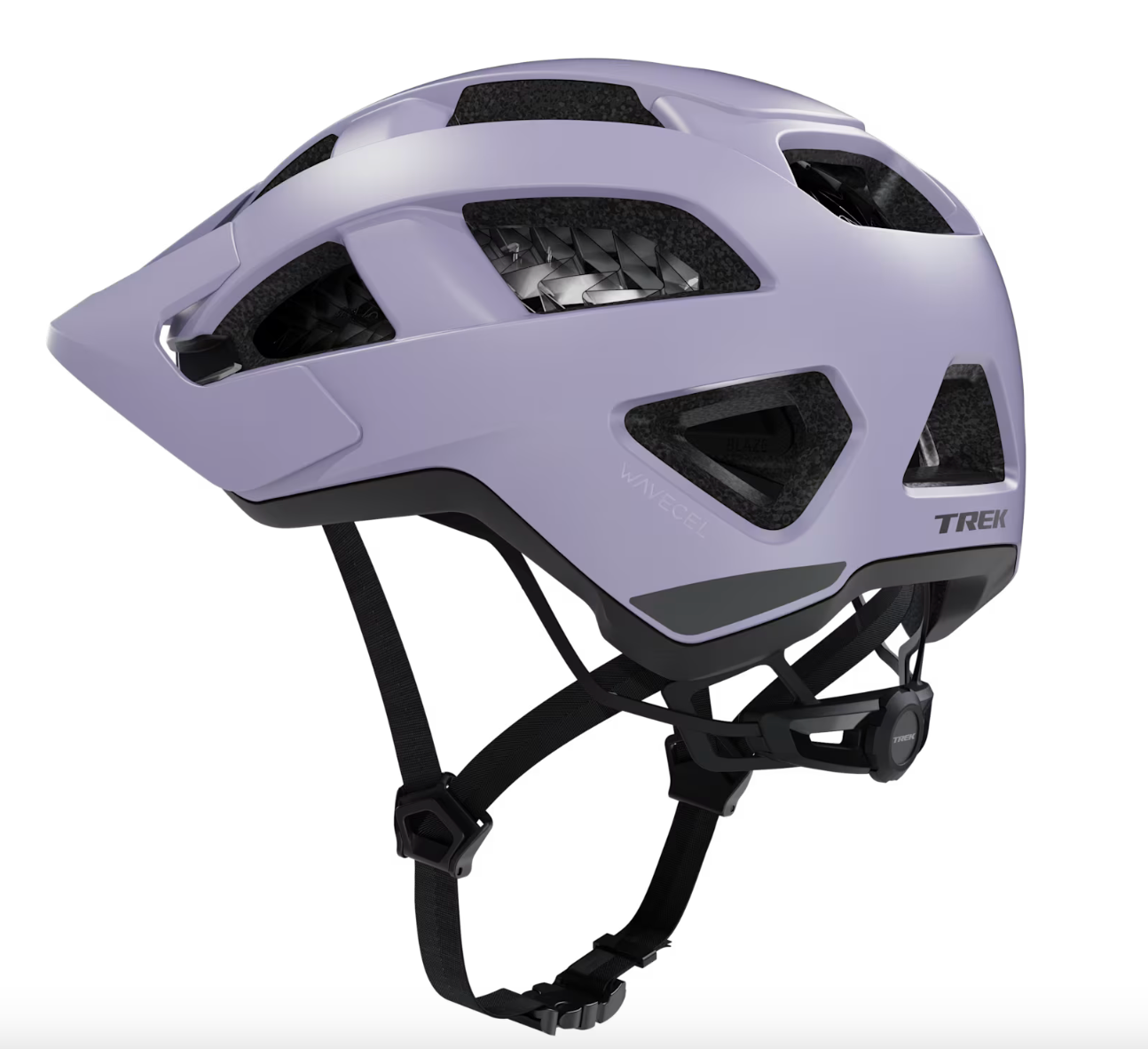 Trek Quantum WaveCel Mountain Bike Helmet - Matte Lavender Haze - biket.co.za