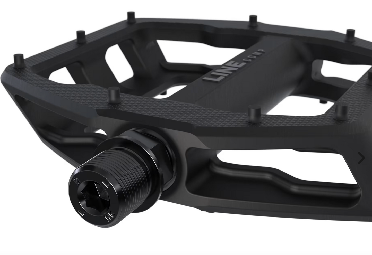 Trek Line Comp Flat Pedal Set- Black - biket.co.za