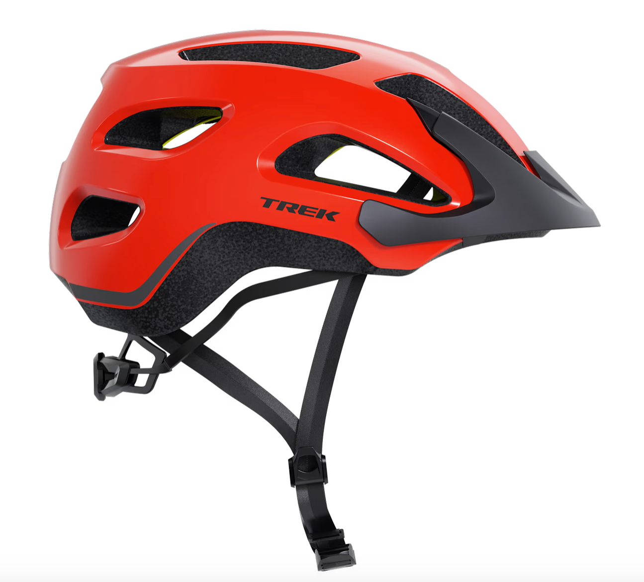 Trek Solstice Mips Bike Helmet- Radioactive Red - biket.co.za