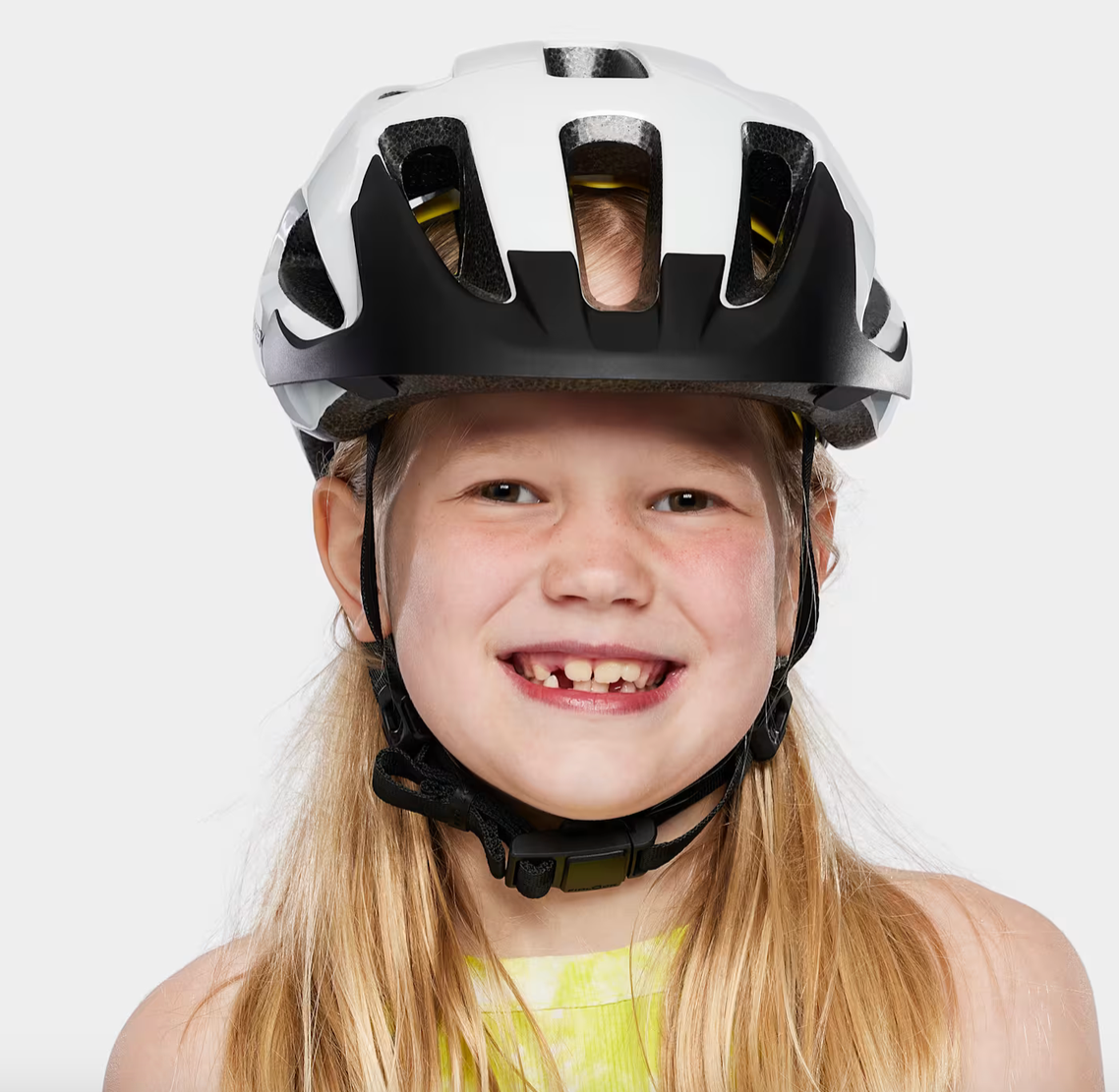 Trek Solstice Mips Youth Bike Helmet- Crystal White - biket.co.za