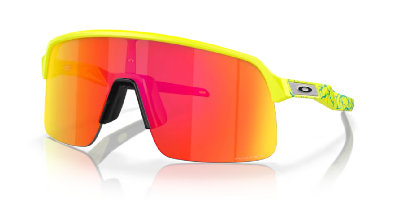 Oakley Sutro Lite- Matte tennis ball yellow Prizm Ruby - biket.co.za
