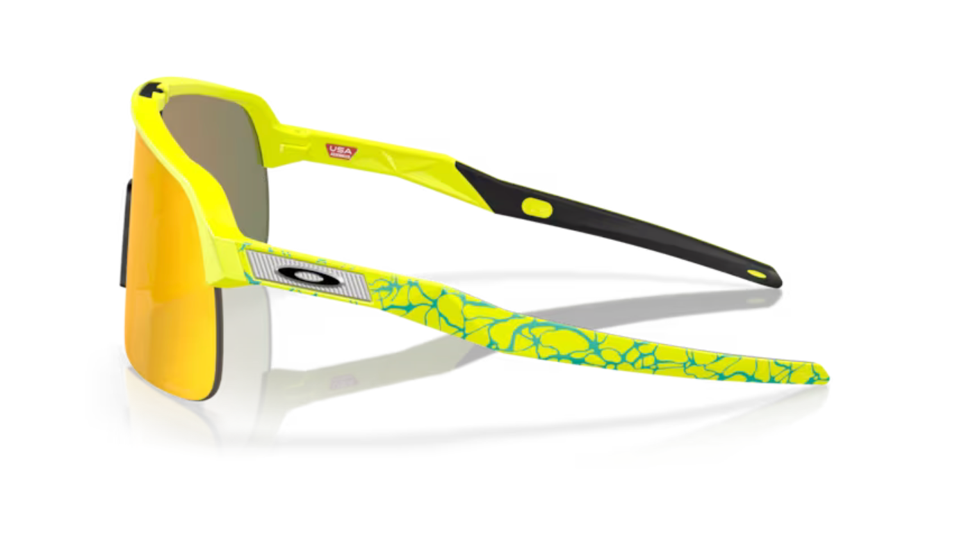 Oakley Sutro Lite- Matte tennis ball yellow Prizm Ruby - biket.co.za