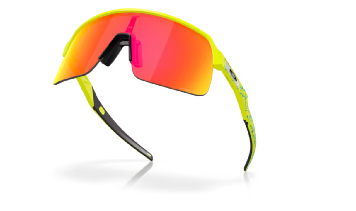 Oakley Sutro Lite- Matte tennis ball yellow Prizm Ruby - biket.co.za