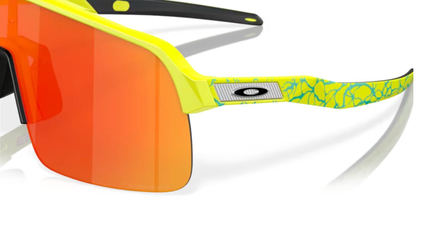 Oakley Sutro Lite- Matte tennis ball yellow Prizm Ruby - biket.co.za