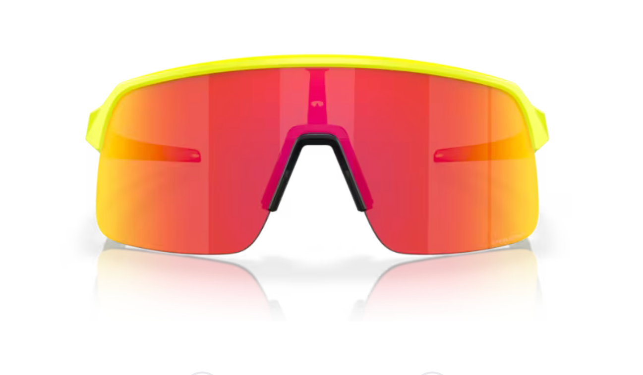 Oakley Sutro Lite- Matte tennis ball yellow Prizm Ruby - biket.co.za