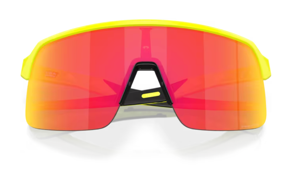 Oakley Sutro Lite- Matte tennis ball yellow Prizm Ruby - biket.co.za