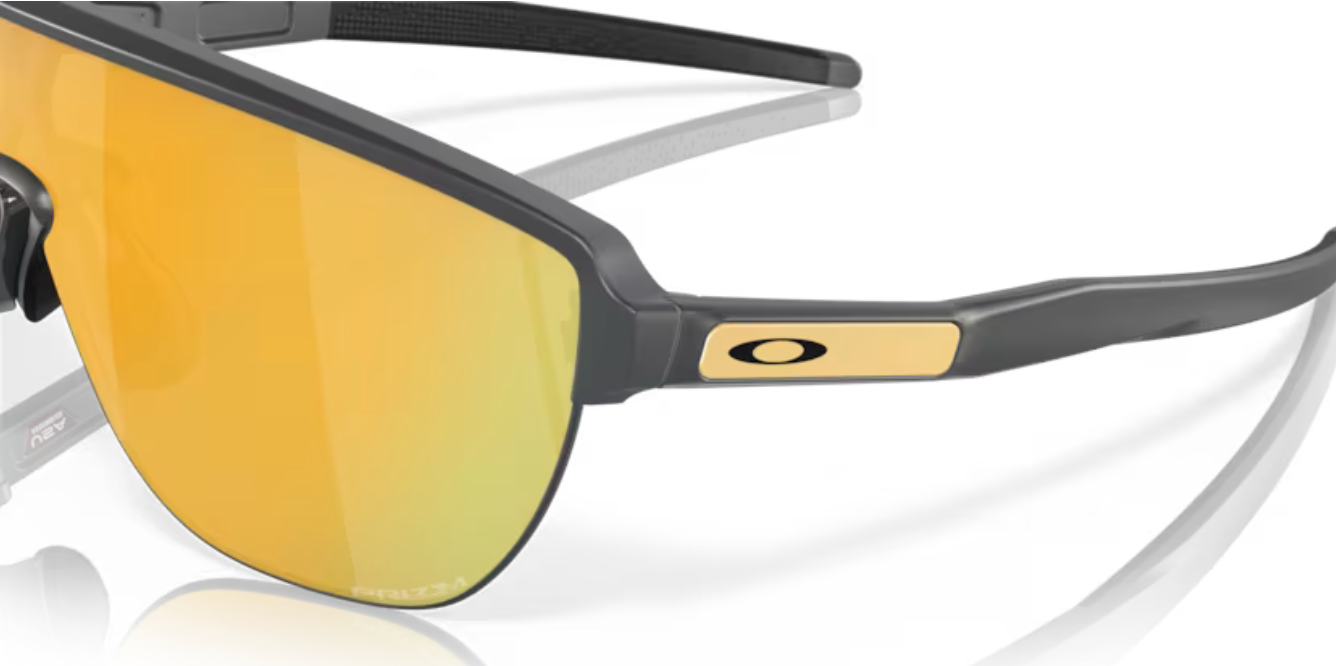 Oakley Corridor- Matte Carbon Prizm 24K - biket.co.za