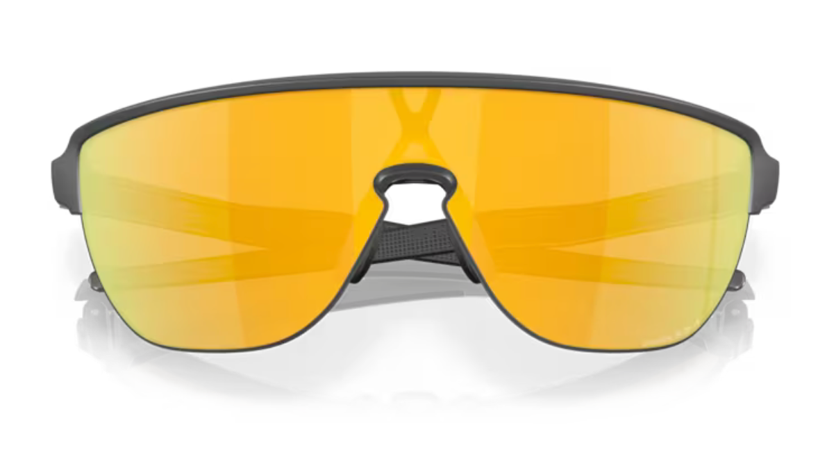 Oakley Corridor- Matte Carbon Prizm 24K - biket.co.za