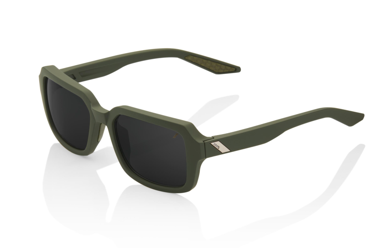 100% Rideley - Soft Tact Army Green - Black Mirror Lens - biket.co.za