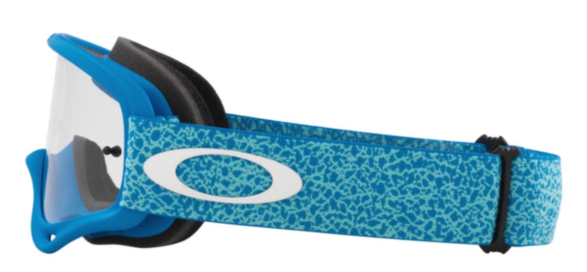 Oakley O Frame MX Goggles- Blue Crackle with Clear lens - biket.co.za