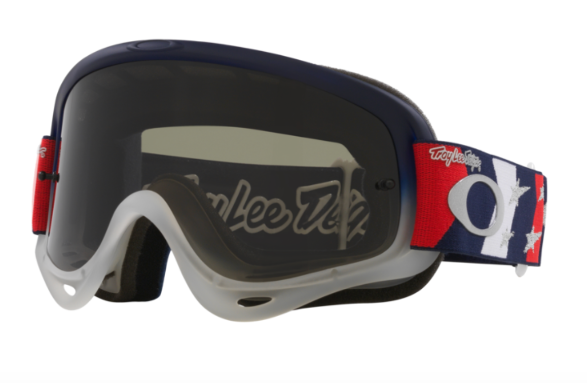 Oakley O Frame MX Goggles- Troy lee designs rwb stars - biket.co.za