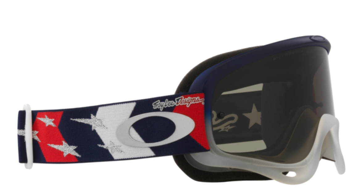 Oakley O Frame MX Goggles- Troy lee designs rwb stars - biket.co.za