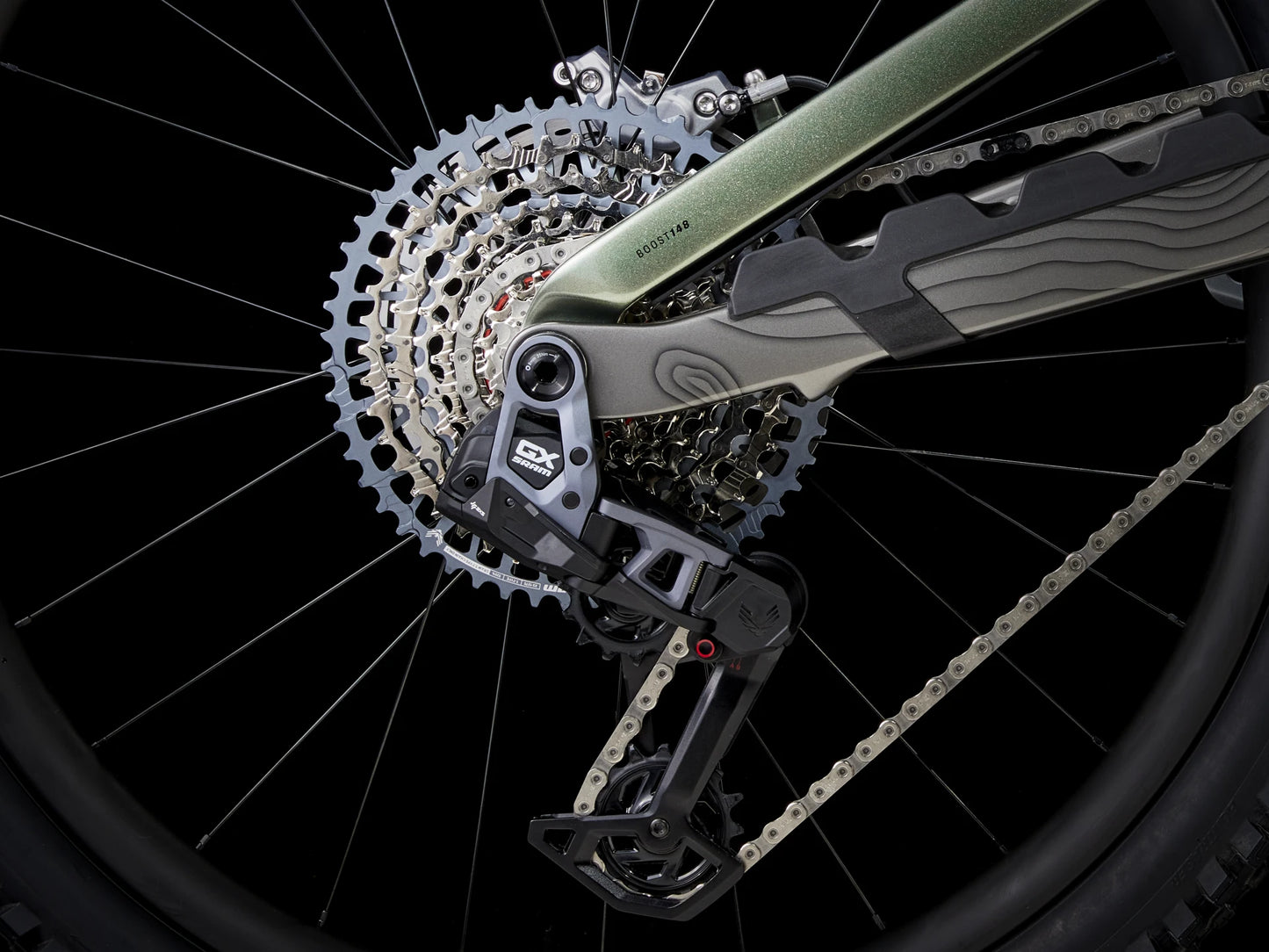 2024 Trek Slash 9.8 GX AXS T-Type Gen 6 Lichen Green - biket.co.za