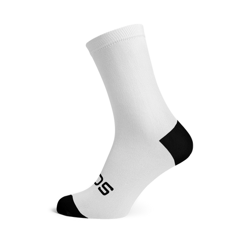 Sox- Solid White Socks - biket.co.za
