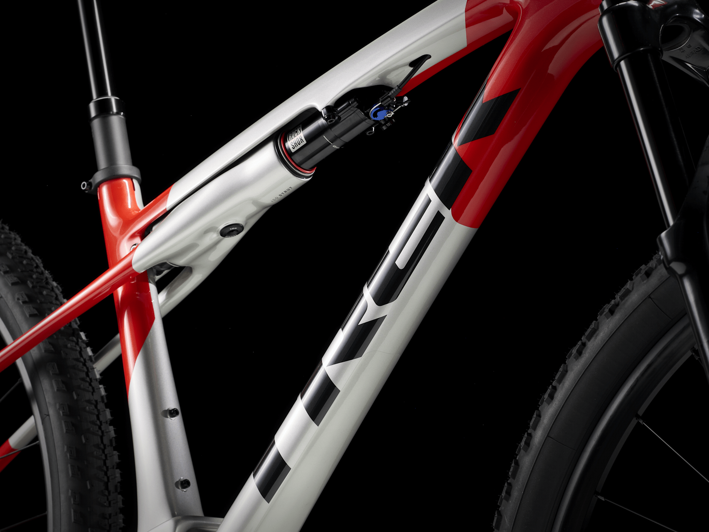 2025 Trek Supercaliber SL 9.6 Gen 2 - Lunar Silver/Lava Red - biket.co.za