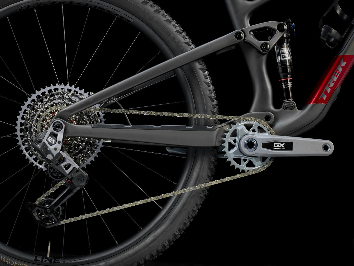 2025 Trek Top Fuel 9.8 GX AXS Gen 4- Matte Dark Web - biket.co.za