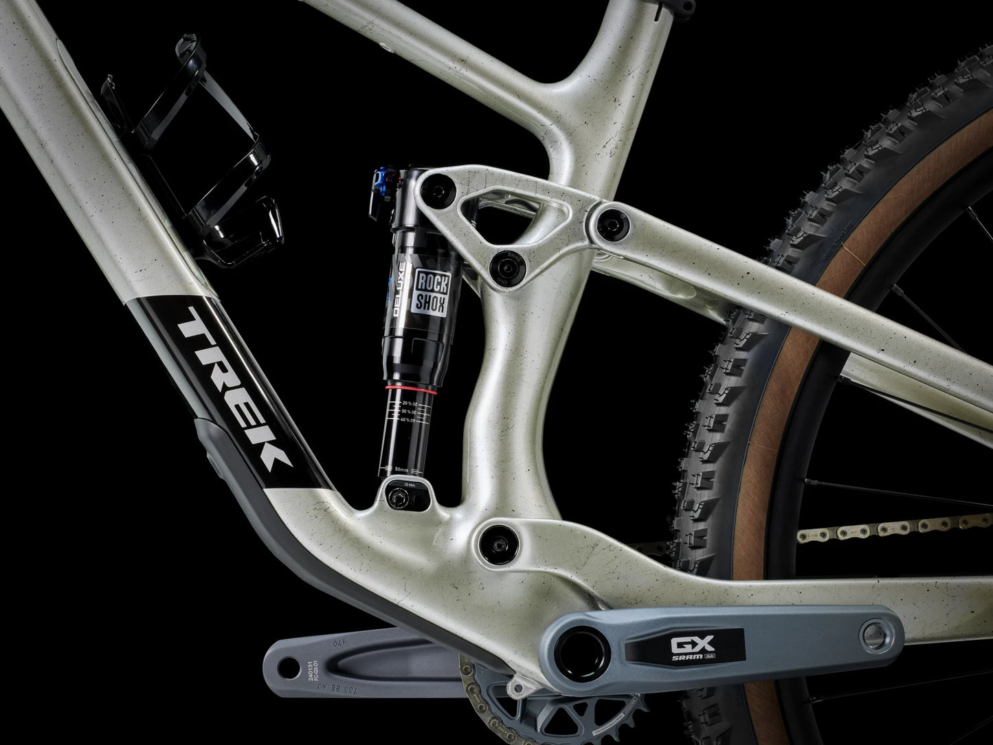 2025 Trek Top Fuel 9.8 GX AXS Gen 4- Lunar Silver - biket.co.za
