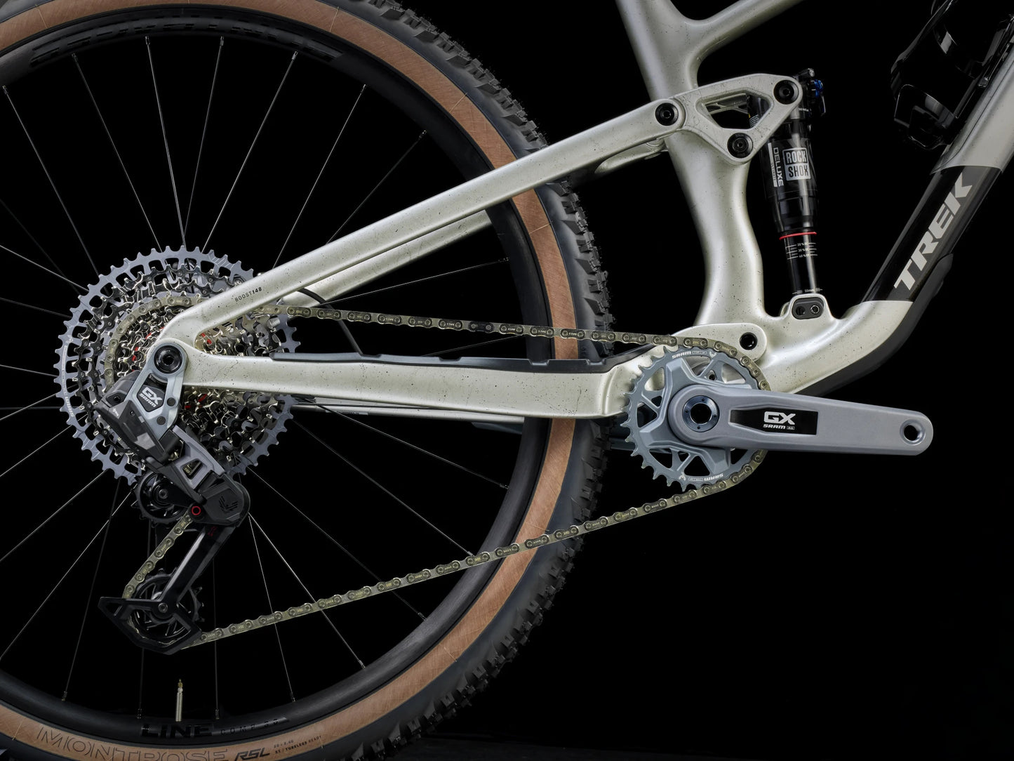 2025 Trek Top Fuel 9.8 GX AXS Gen 4- Lunar Silver - biket.co.za