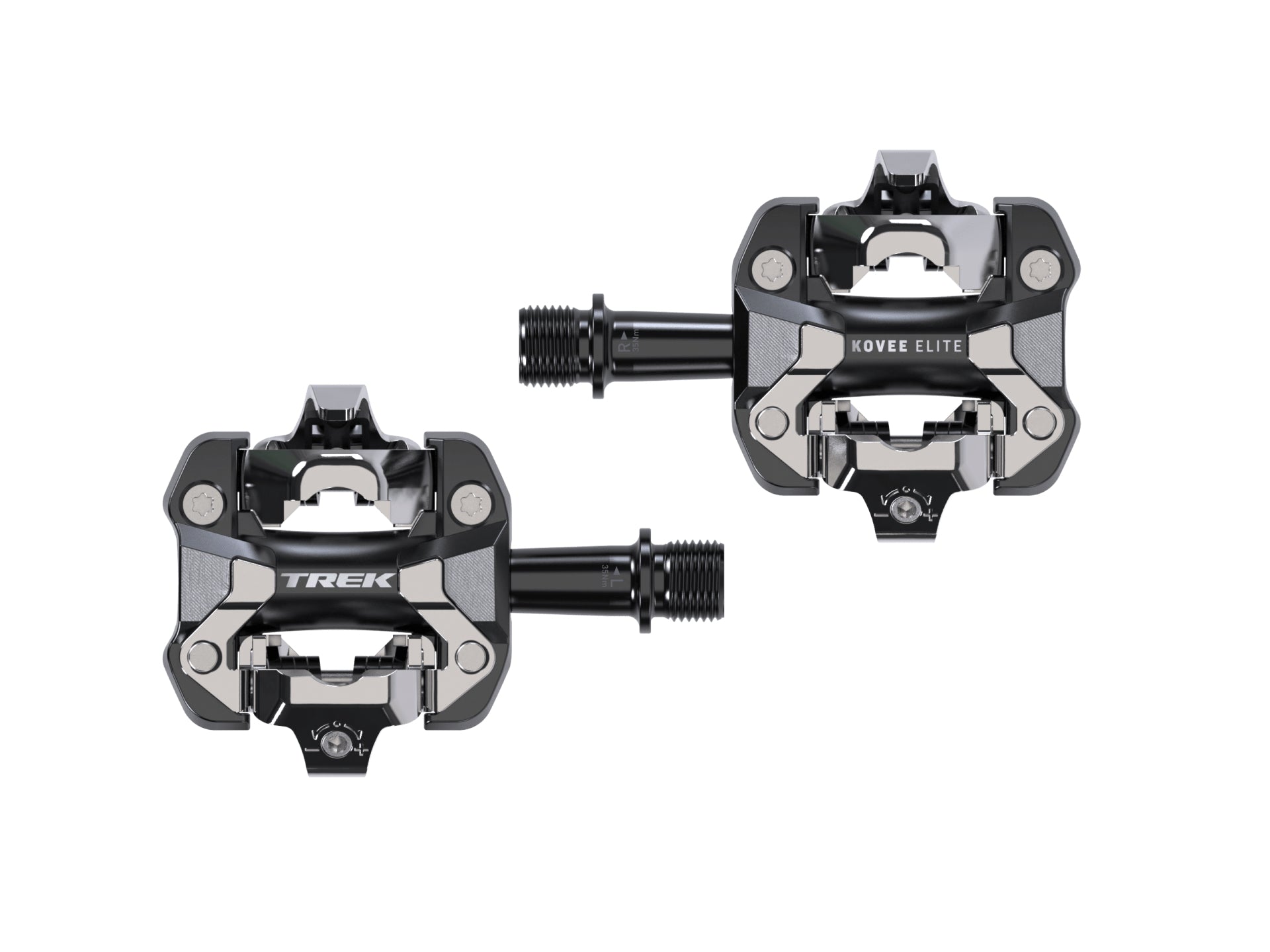 Trek Kovee Elite Clipless Pedal Set – - Main Image