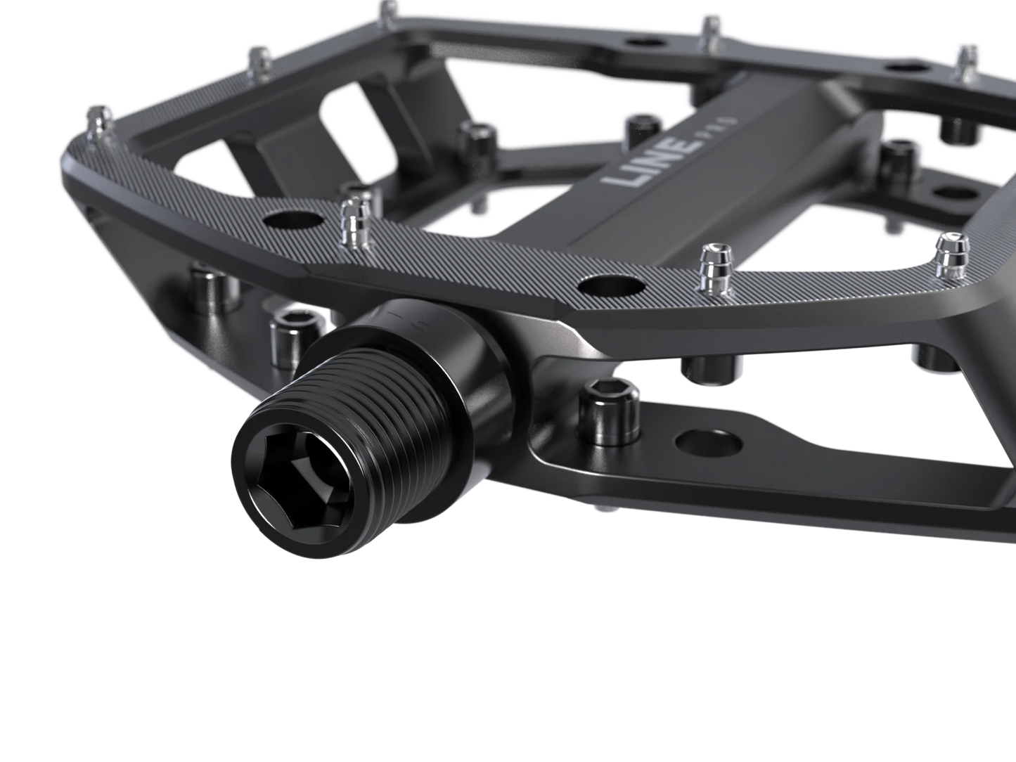 Trek Line Pro Flat Pedal Set - Black - biket.co.za