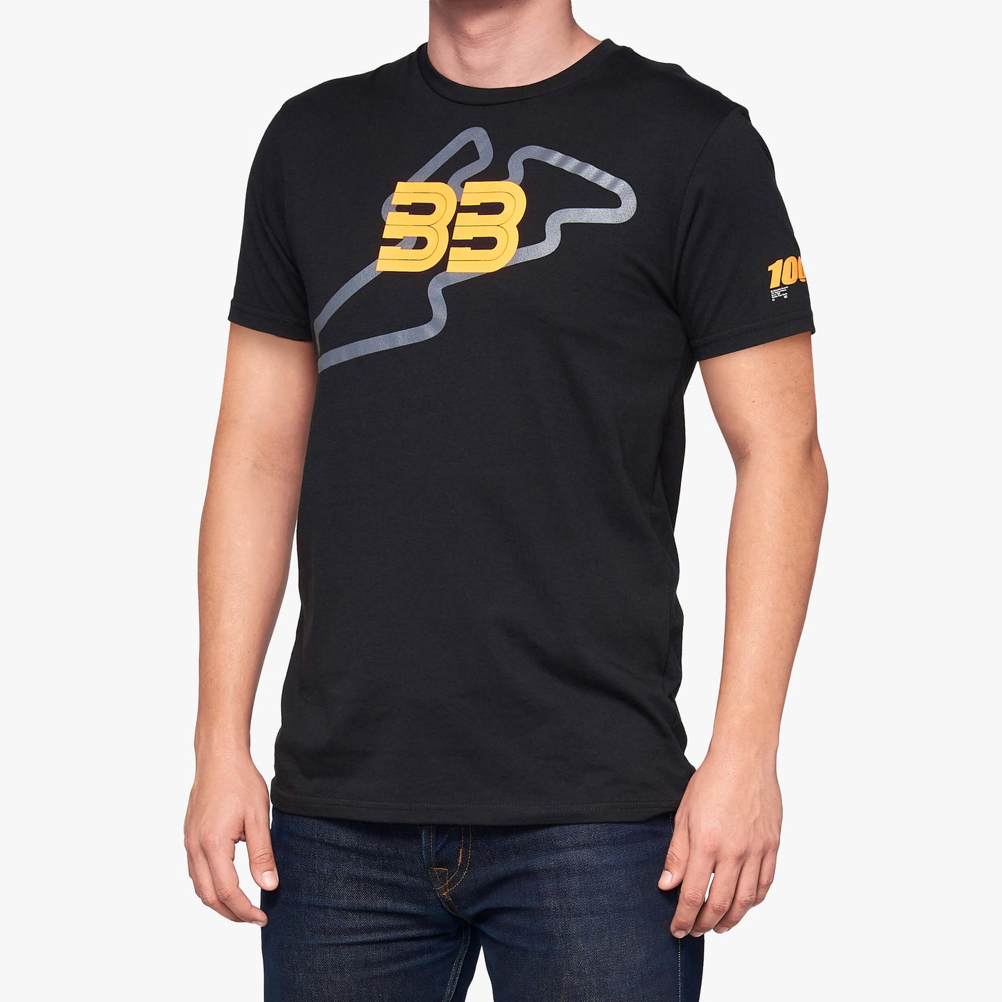 BB33 TRACK T-Shirt Black- Large - biket.co.za