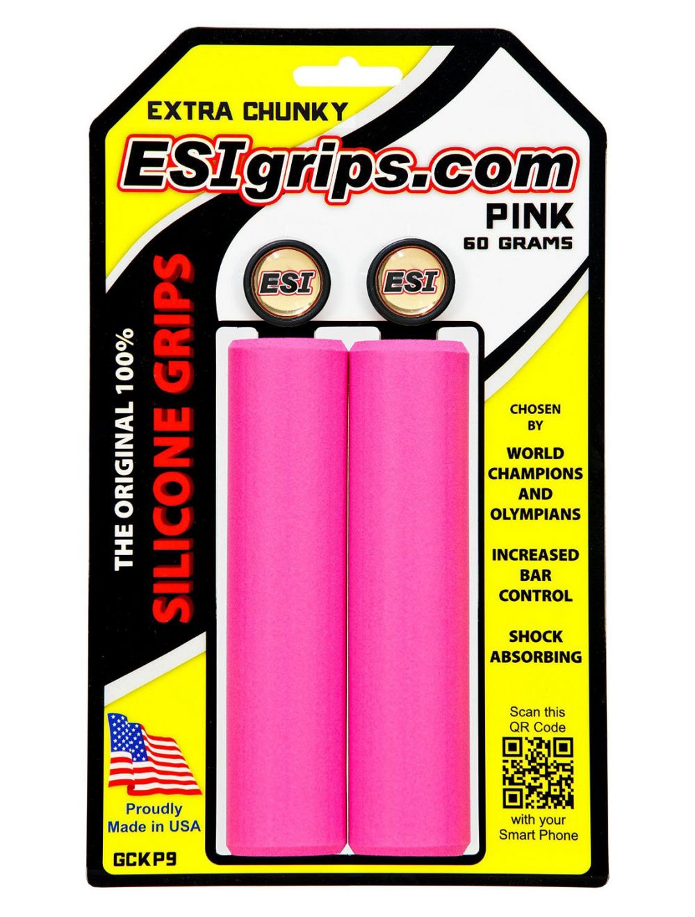 ESI Chunky Grips- Pink - biket.co.za