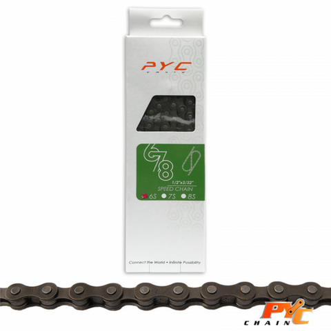 Chain PYC 6/7/8 Speed x 116 Link - biket.co.za