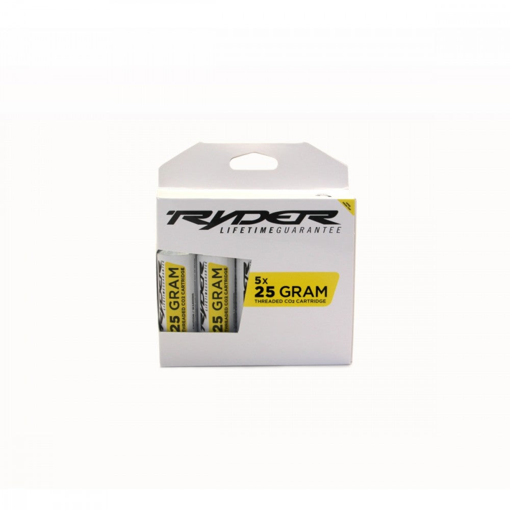 Ryder 25G Inflation Co2 5 Pack biket.co.za