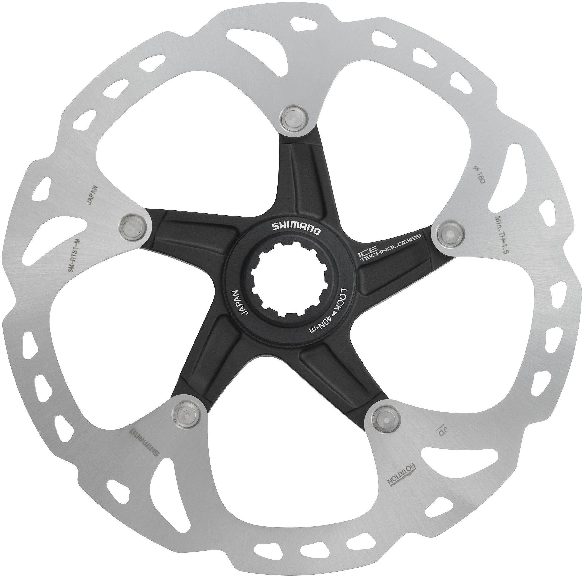 エンダモロジー　S1 S2ローラー Shimano XT Ice Tech 180mm Disc Brake Rotor | Biket Hillcrest