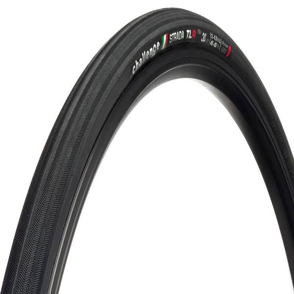 Challenge Strada H-TLR 700x30C Black | Tubeless Road Tyre | Biket